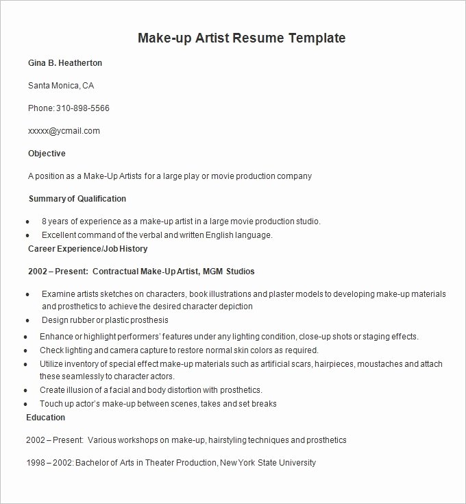 Resume Templates – 127 Free Samples Examples &amp; format