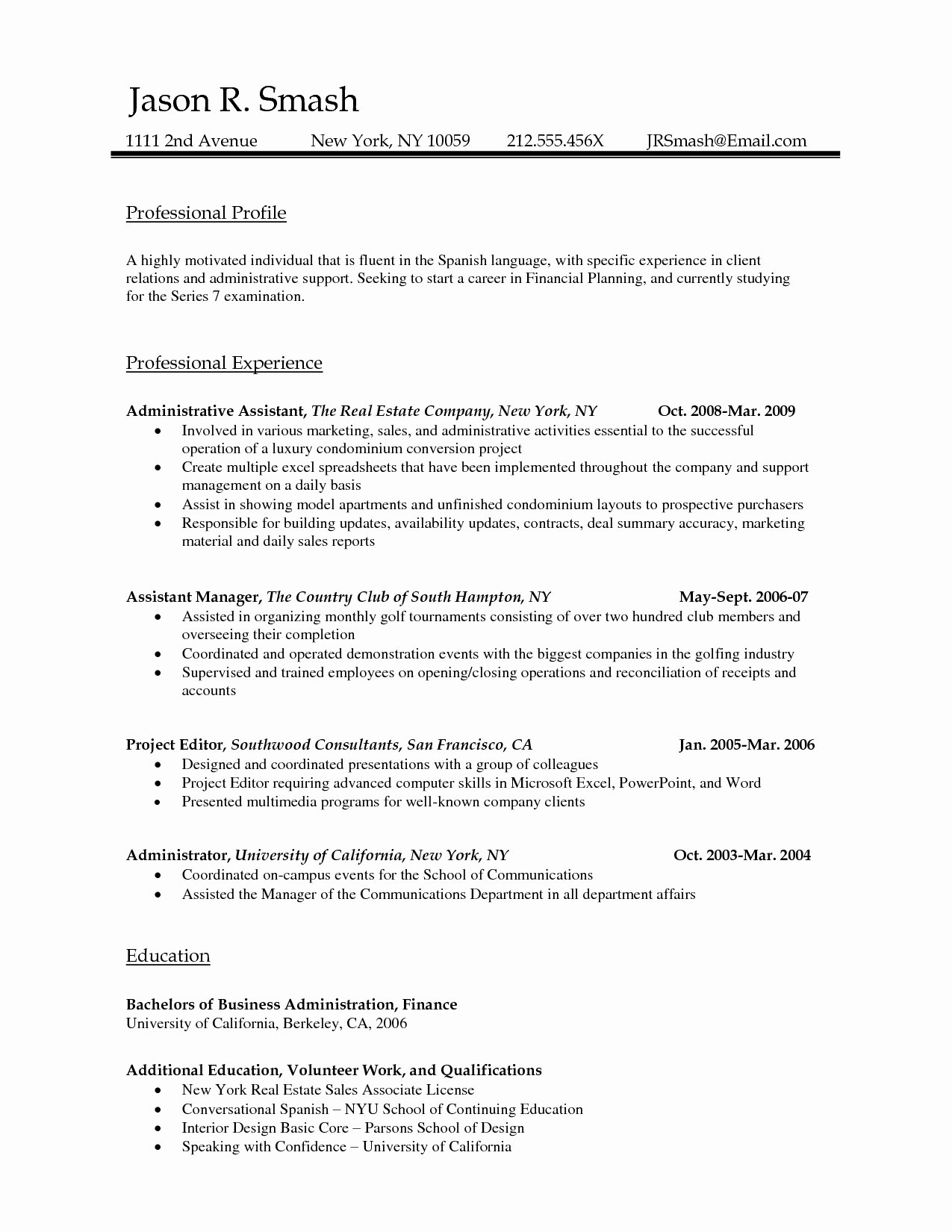 Resume Templates for Microsoft Word 2010 How to Create A