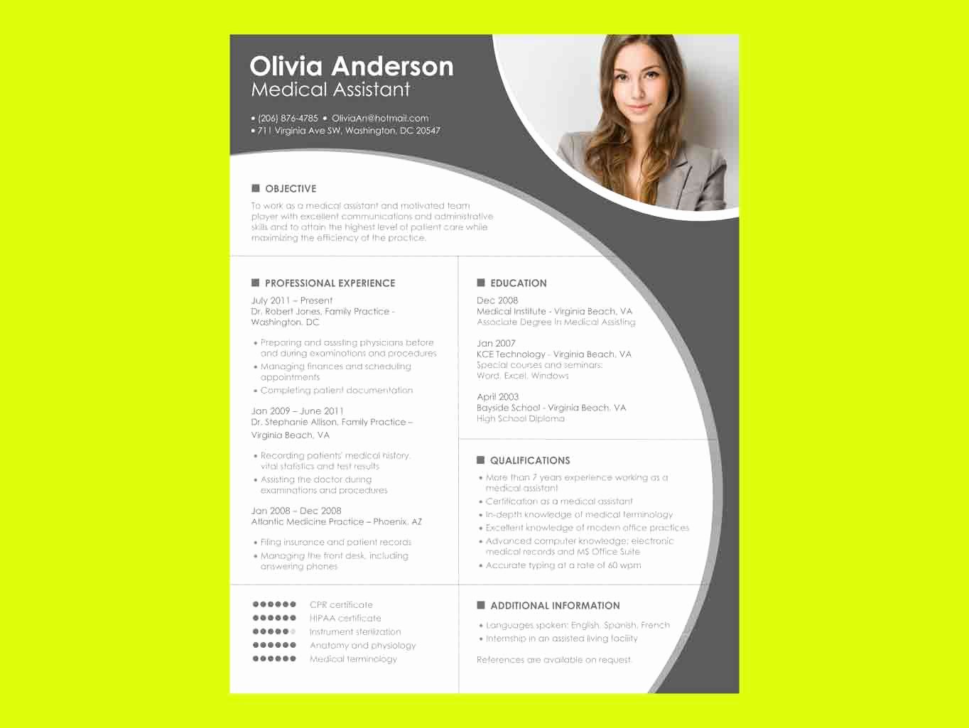 Resume Templates Microsoft Word Free Download – Perfect
