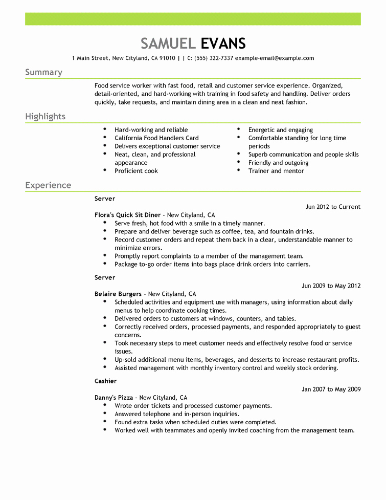 Resumes Resume Cv Example Template