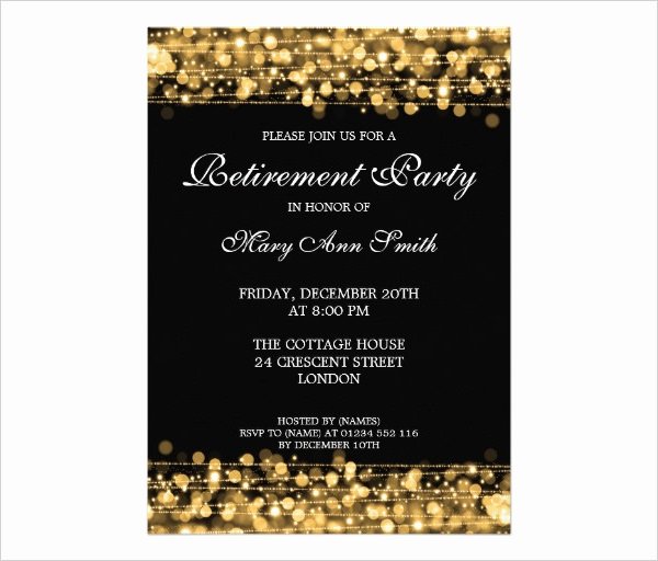 Retirement Party Invitation Template 36 Free Psd format