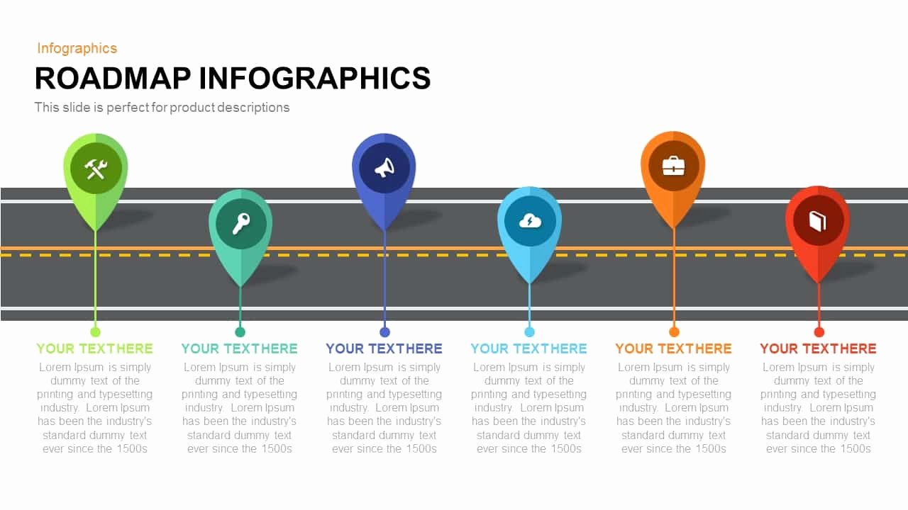 Roadmap Infographics Powerpoint Template and Keynote Slide