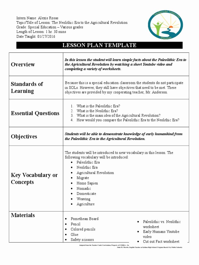 Safety Plan Template for Students School Action Plan