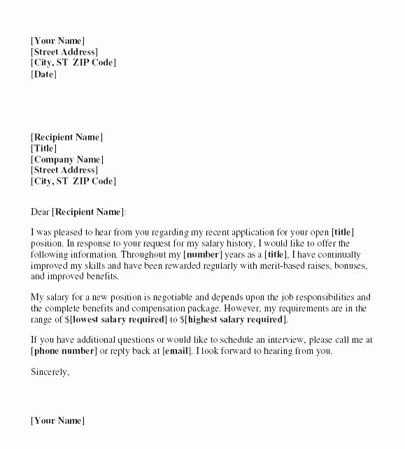 Salary Negotiation Email Sample Accurate therefore Letter