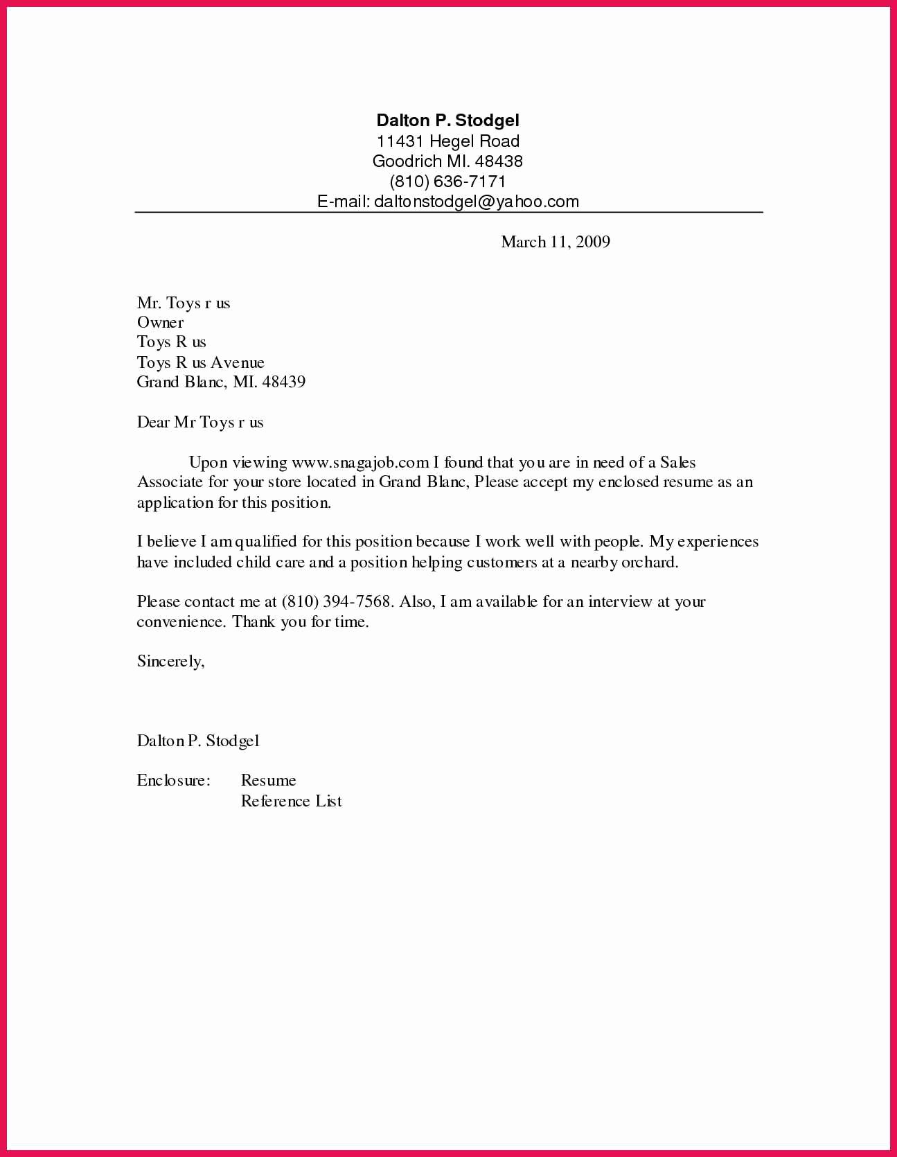 Sales associate Cover Letter