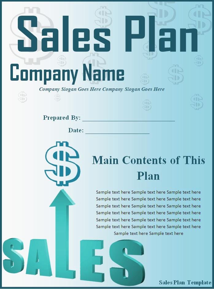 sales plan template