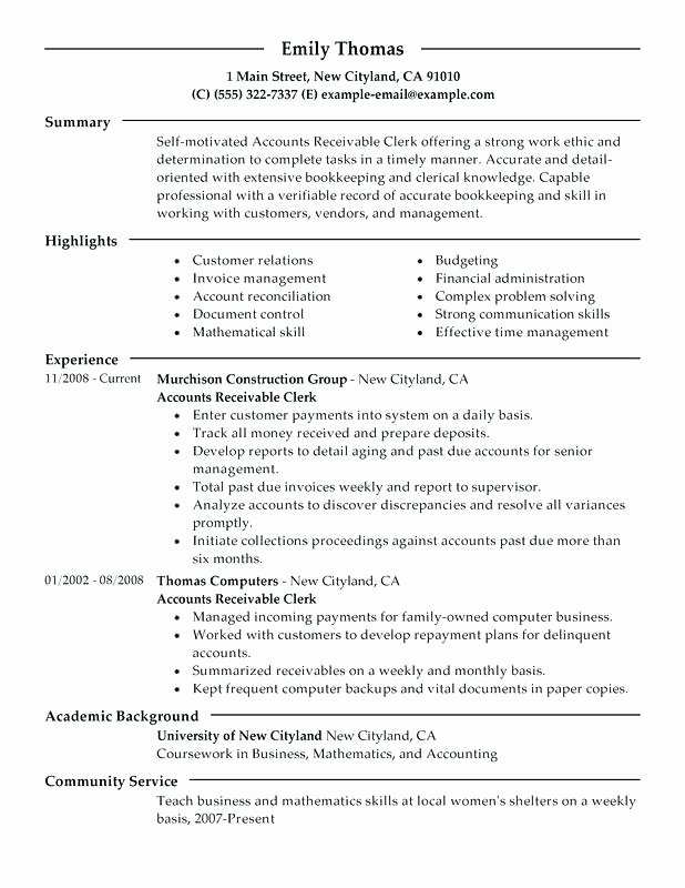 Sample Career Summary for Resume Professional Summary