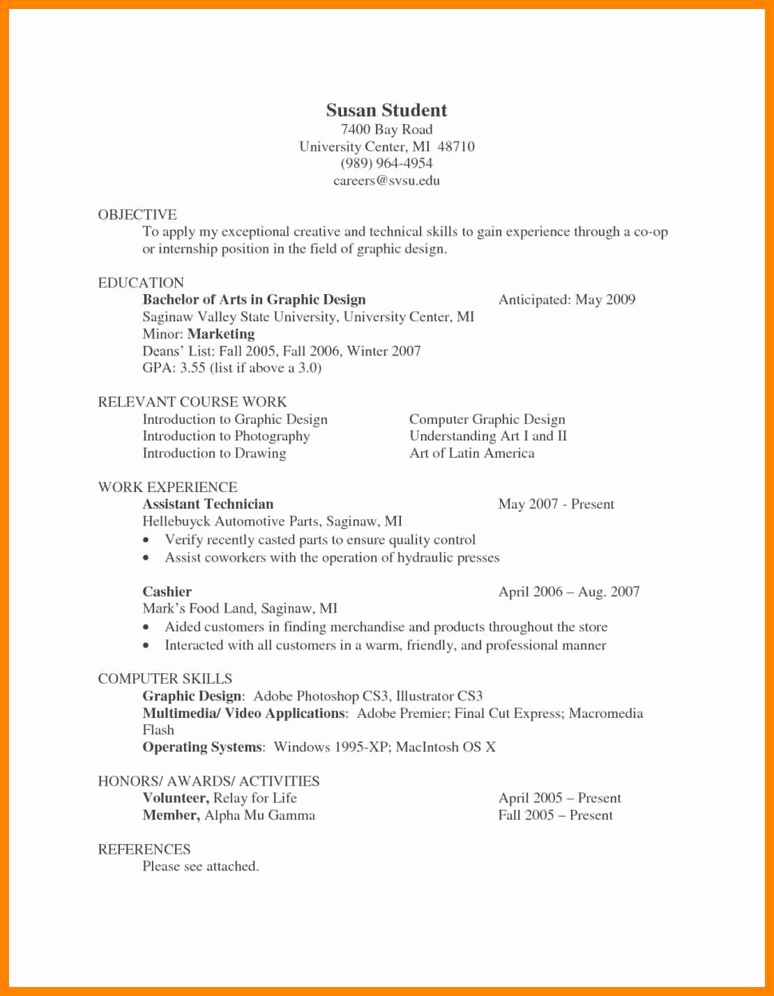 Sample Character Resume with Character Reference