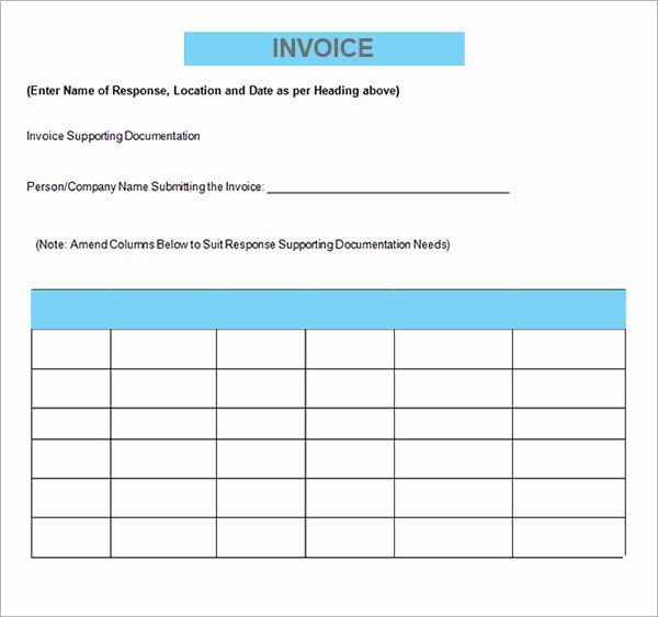 Sample Contractor Invoice Templates 14 Free Documents