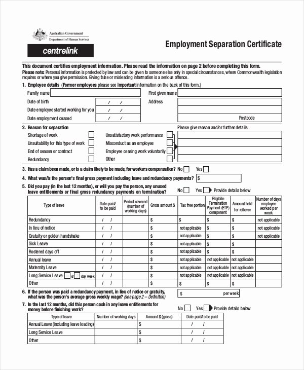 Sample Employment Contract forms 11 Free Documents In