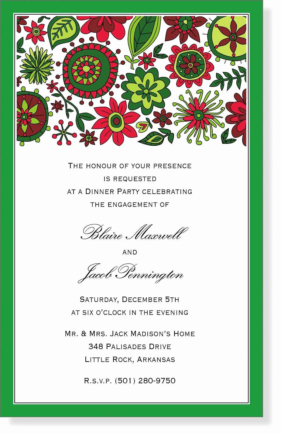 Sample Invitation Letter for Christmas Party