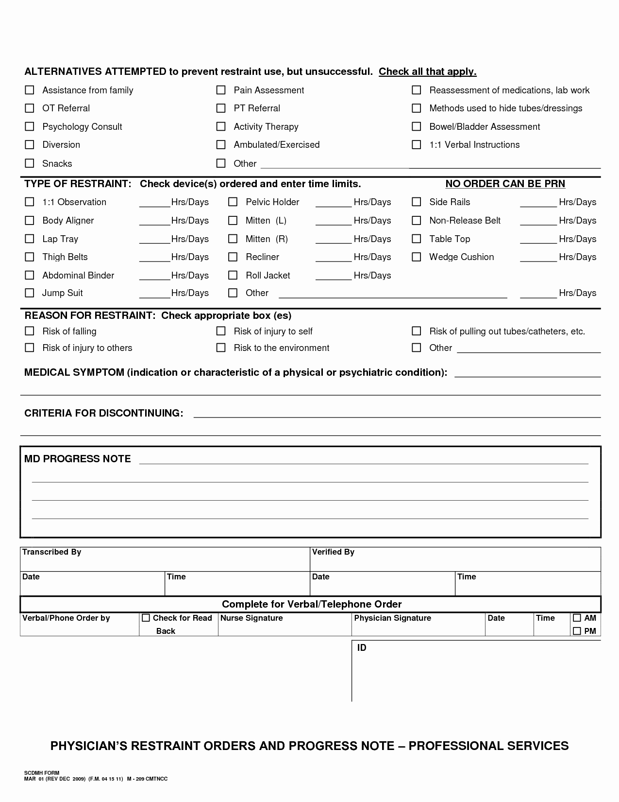 Sample Physician Progress Note Template to Pin On
