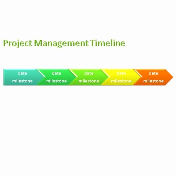 Sample Project Management Timeline Templates for Microsoft