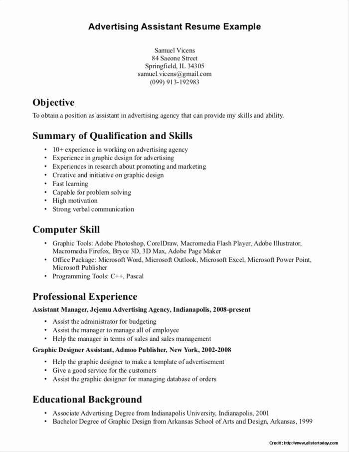 Sample Resume Dental assistant No Experience Resume