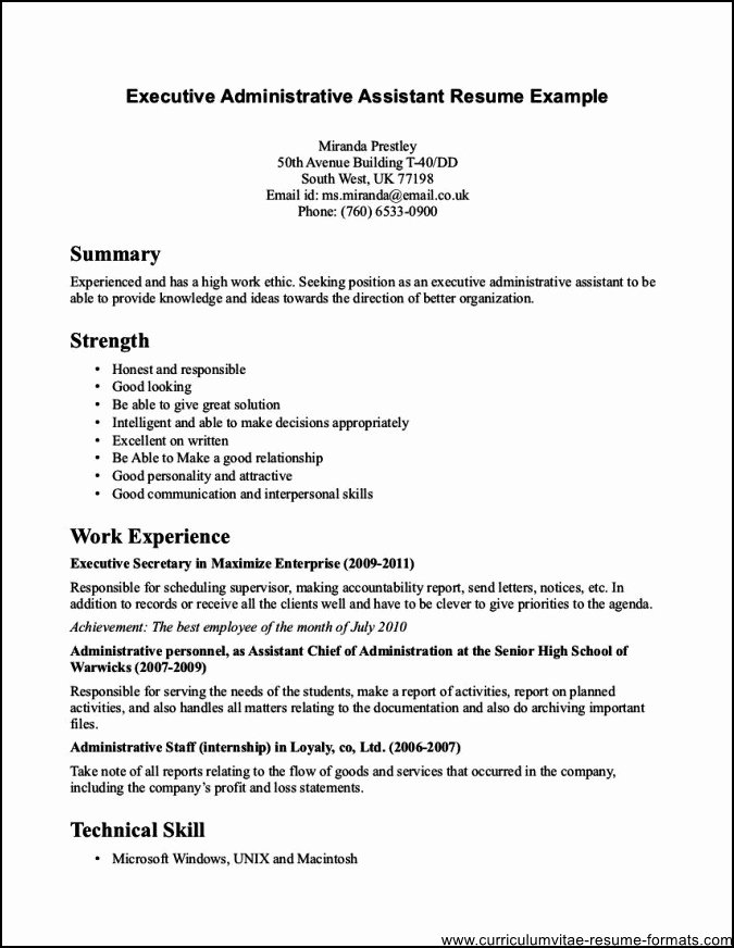 Sample Resume for Fice assistant Free Samples