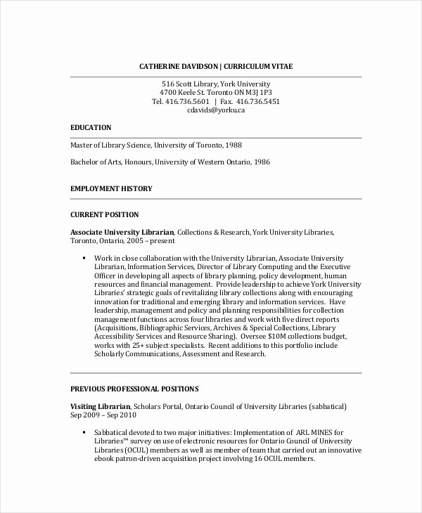 Sample Resume for Library assistant Position Excel Homework