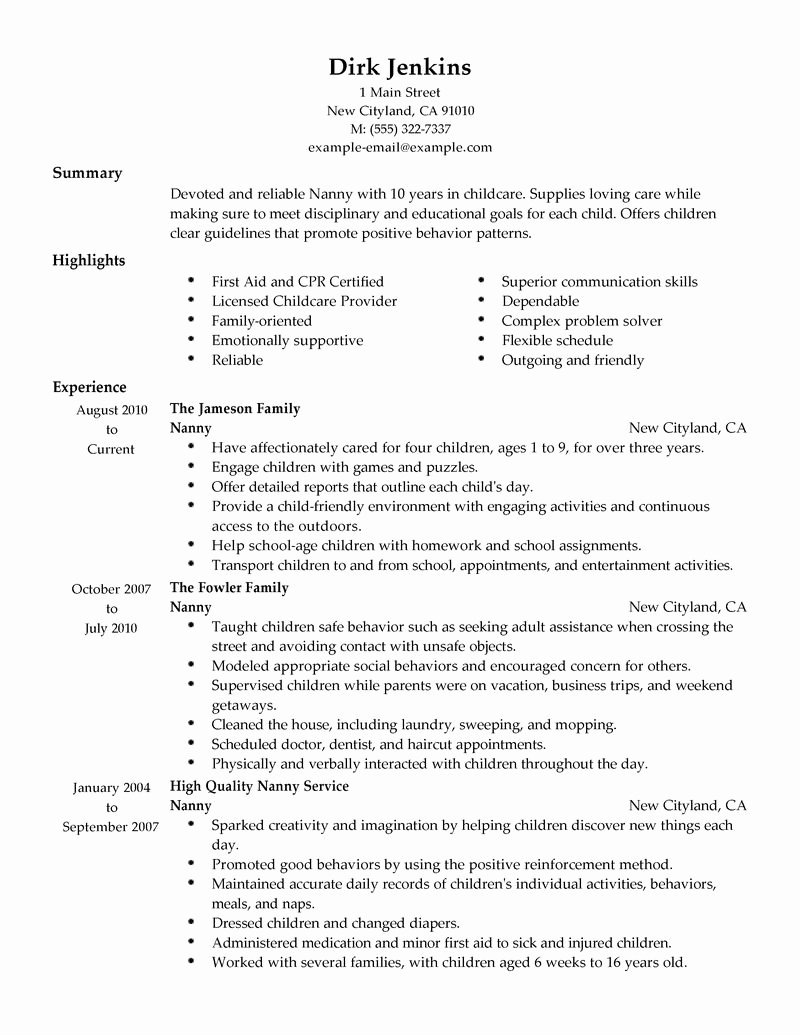Sample Resume Personal assistant Health Care Objective