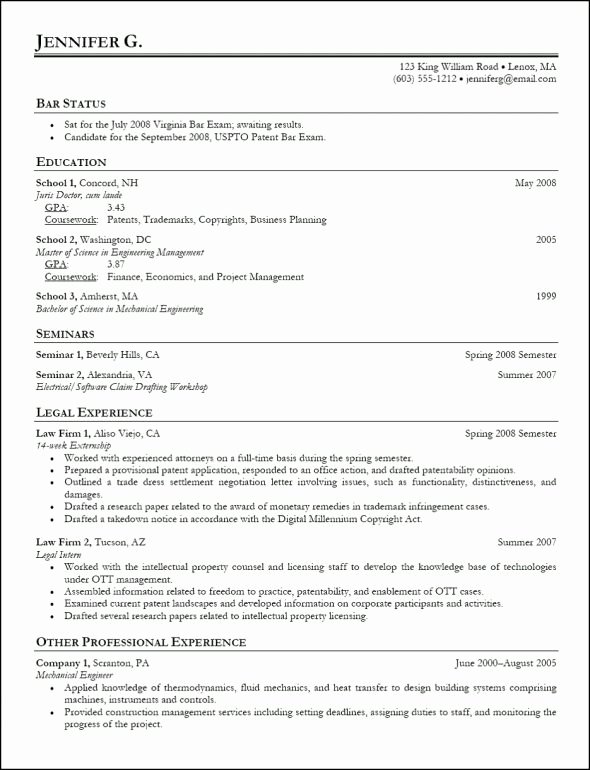Sample Resume with Salary Requirements