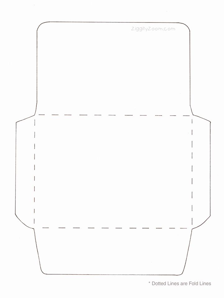 santa letter envelope template