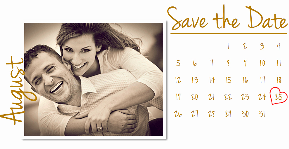 Save the Date Card Template for Pages Free Iwork Templates