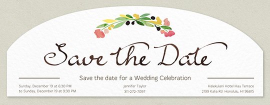 Save the Date Invitations and Cards