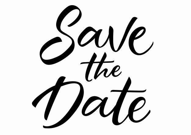 Save the Date Vectors S and Psd Files