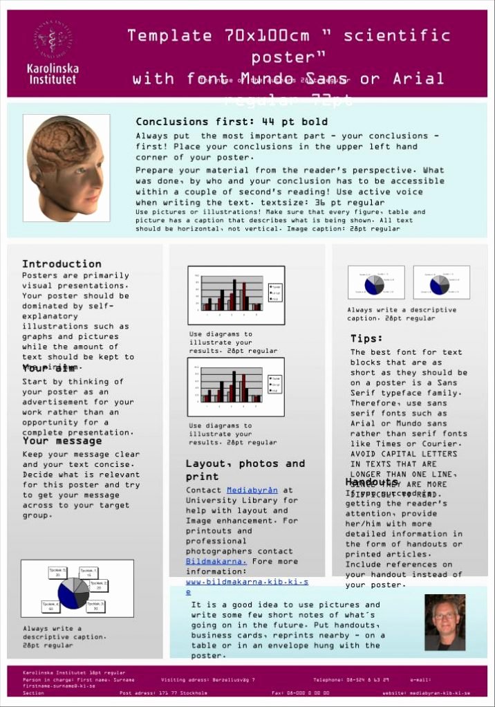 Scientific Research Poster Template Powerpoint