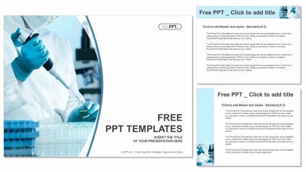 Scientific Researcher In Medical Powerpoint Templates