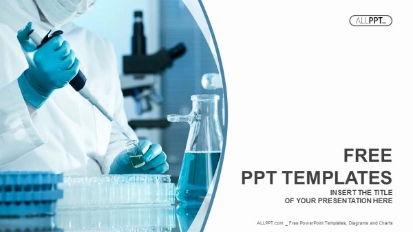 Scientific Researcher In Medical Powerpoint Templates