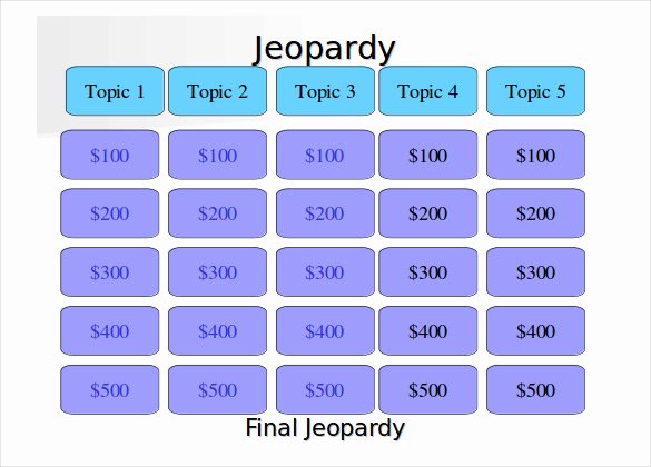 Search Results for “blank Jeopardy Powerpoint Game