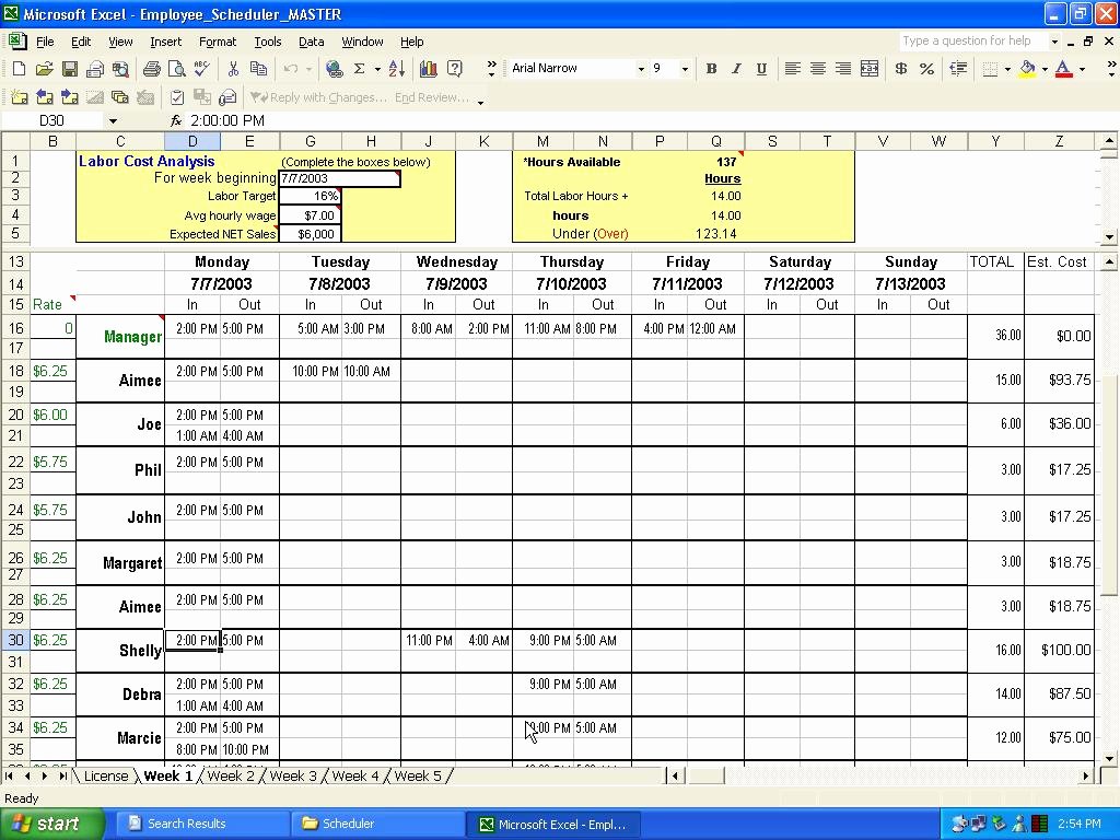 Search Results for “excel Employee Schedule Template