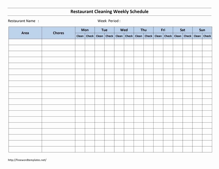 hourly bathroom checklist template