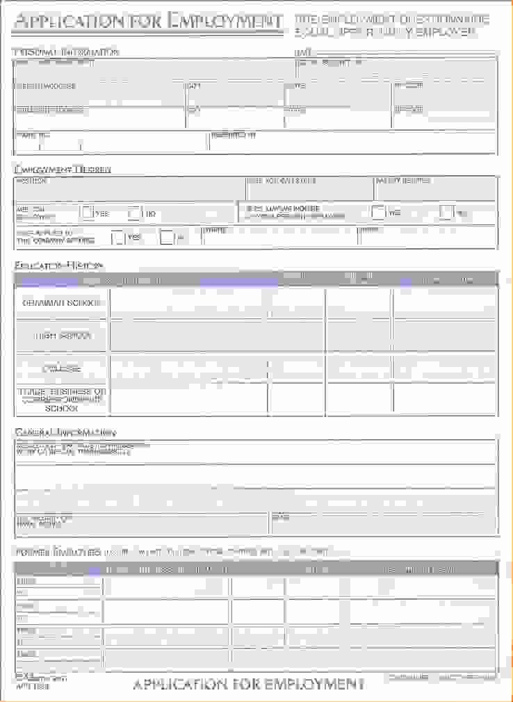 Search Results for “printable Blank Employment Application