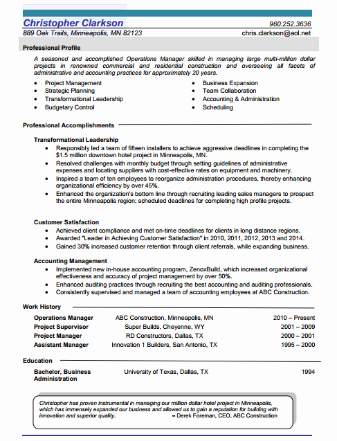 See How to Write A Functional Skills Resume Here