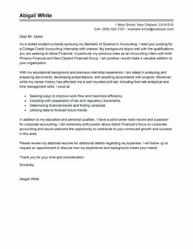 Self Employment Letter F Resume