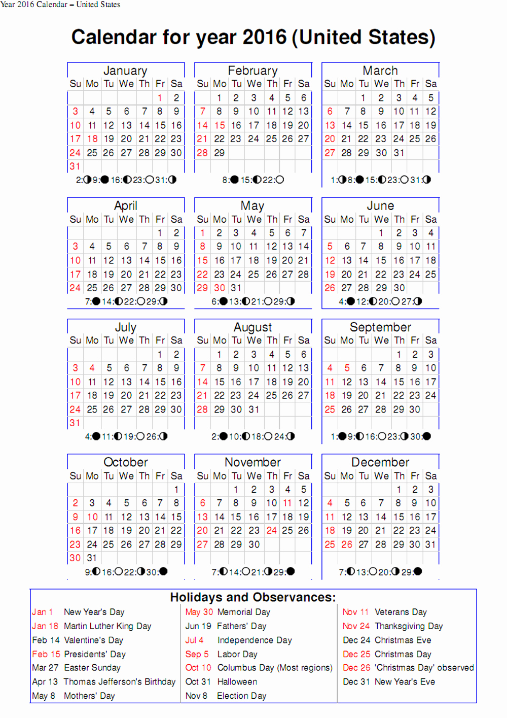 September 2016 Calendar Word – 2017 Printable Calendar