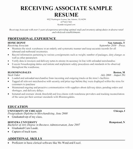 Shipping and Receiving Clerk Resume Cover Letter Examples