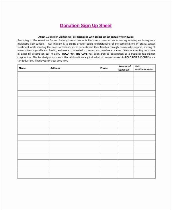 Sign Up Sheet 16 Free Pdf Word Documents Download