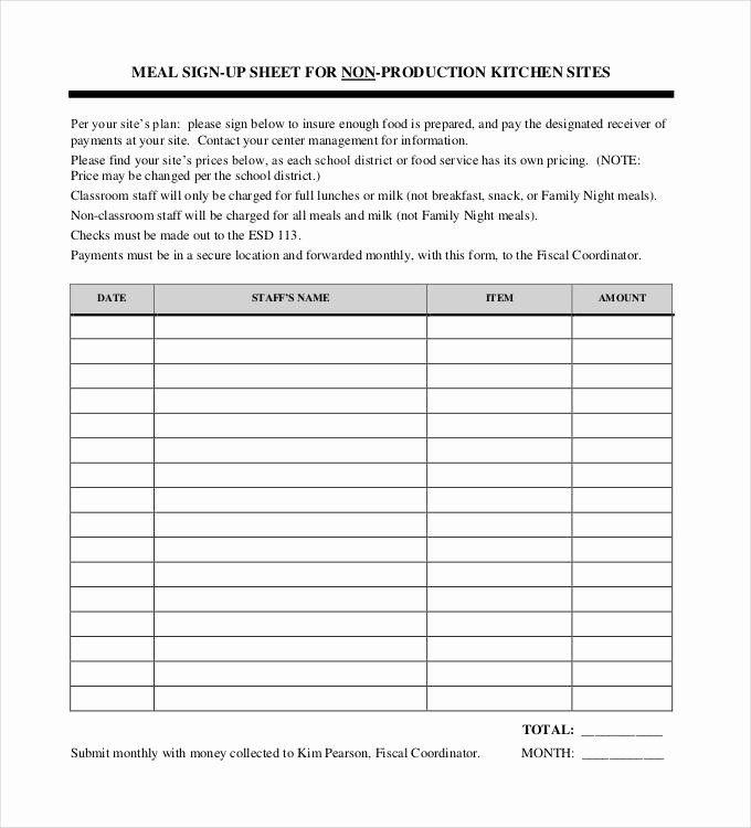 Sign Up Sheets 58 Free Word Excel Pdf Documents