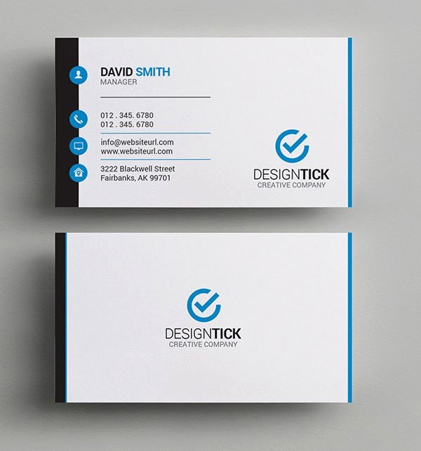 Simple Business Cards Examples