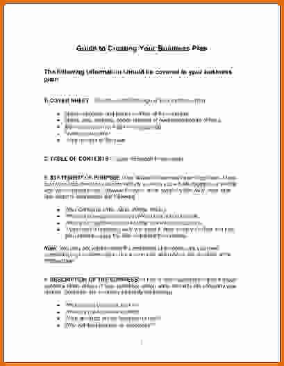 Simple Business Plan Template Wordreference Letters Words