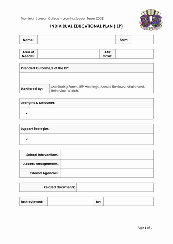 Simple but Effective Ieps Policy &amp; Template by
