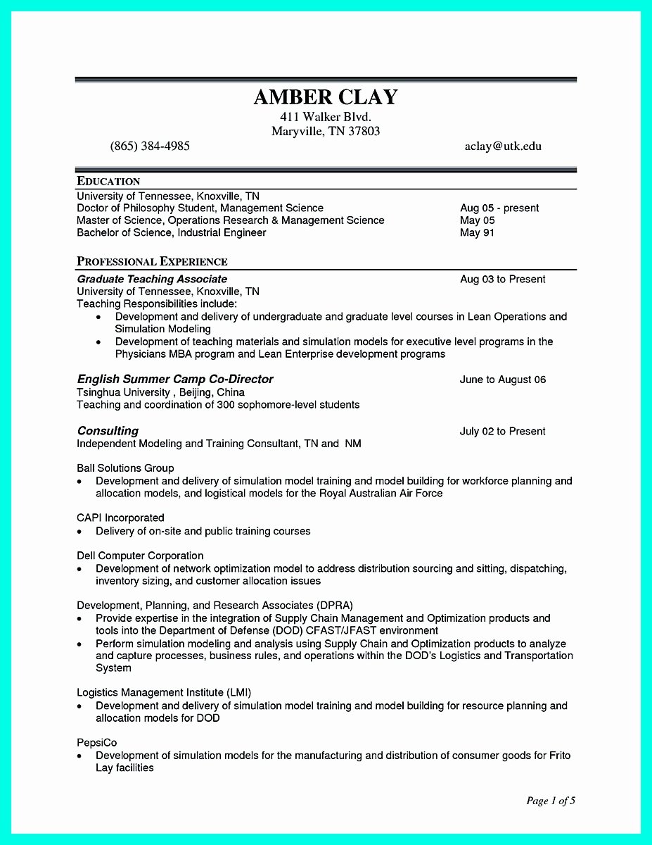Simple Construction Superintendent Resume Example to Get