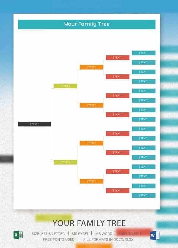 family tree templates in excel