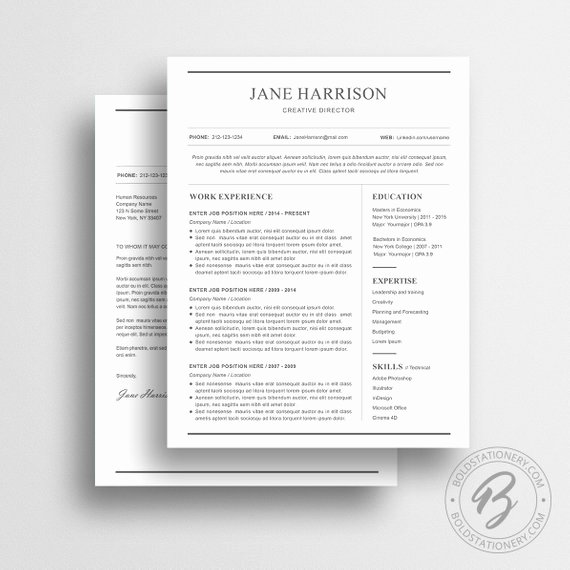 Simple Resume Template 21 Cover Letter Word Resume