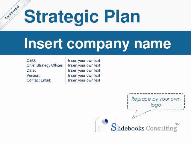 simple strategic plan template by exmckinsey consultants