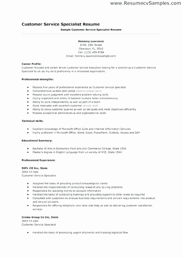Skills Section Resume Examples Resume Examples Key Skills