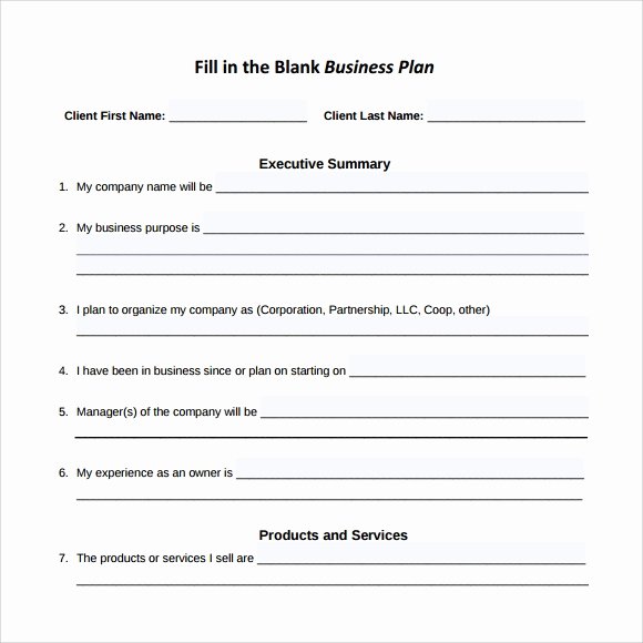 Small Business Plan Template 9 Download Free Documents