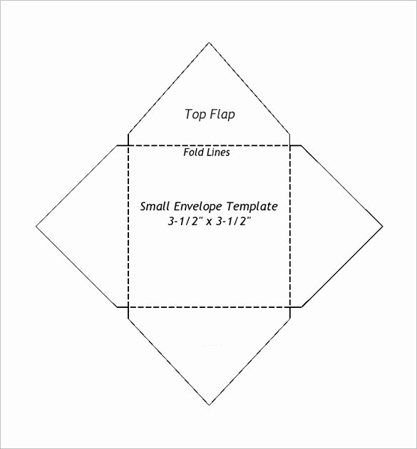 Small Envelope Templates – 9 Free Printable Word Pdf