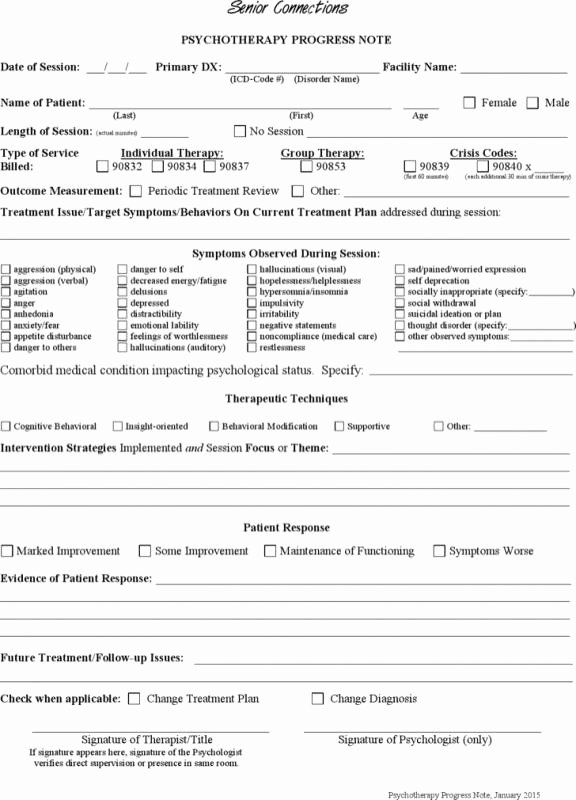 soap note template word